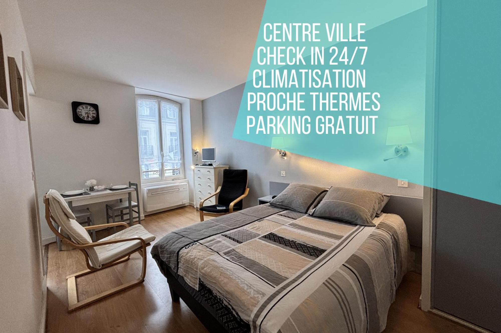 Le Sancy - Studio - 1 Lit - 2 Pers - Clim Châtel-Guyon Exterior foto